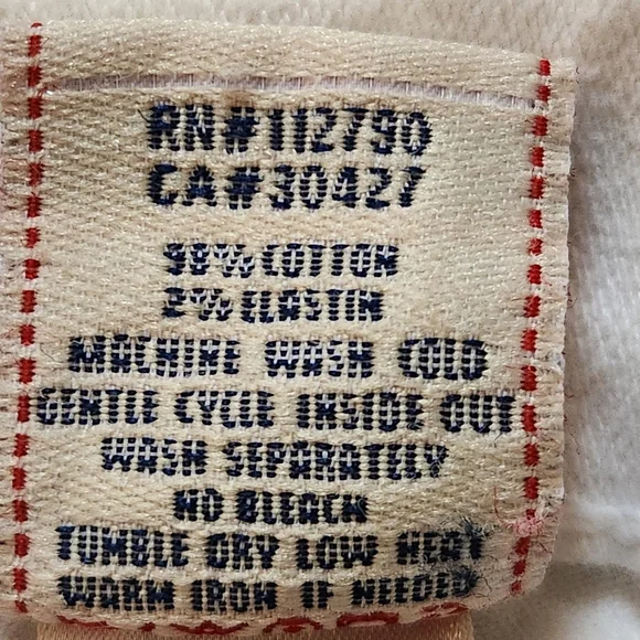 True Religion Jeans Women's 27 White Flare Cotton Stretch Boot Cut Made USA - Picture 8 of 14